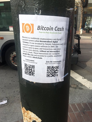 Bitcoin Cash propaganda
